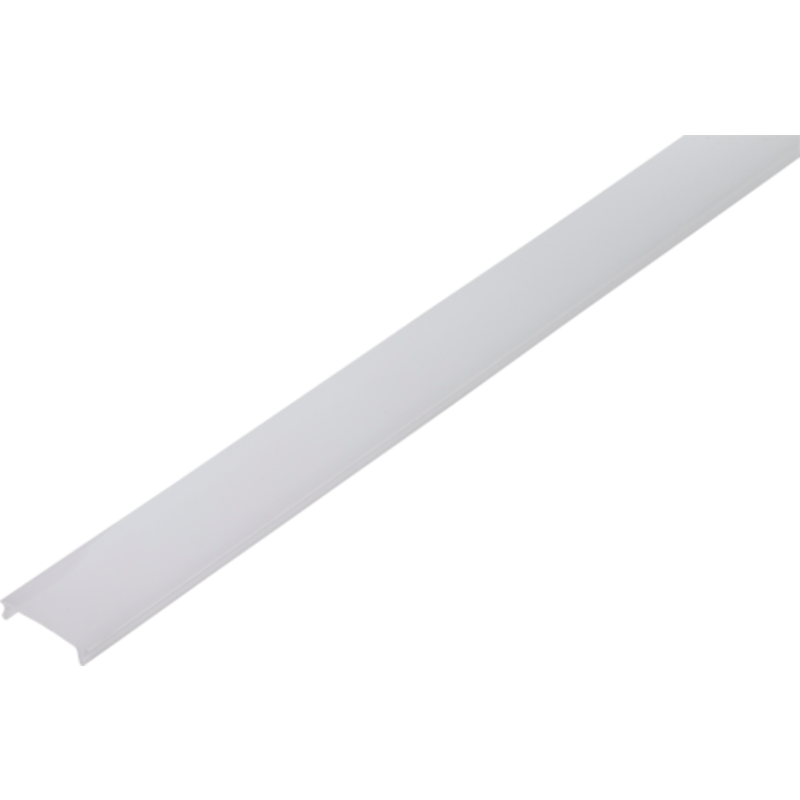 Ansell Lighting dækskinne, 9,7x30,6 mm, 2 meter, opal