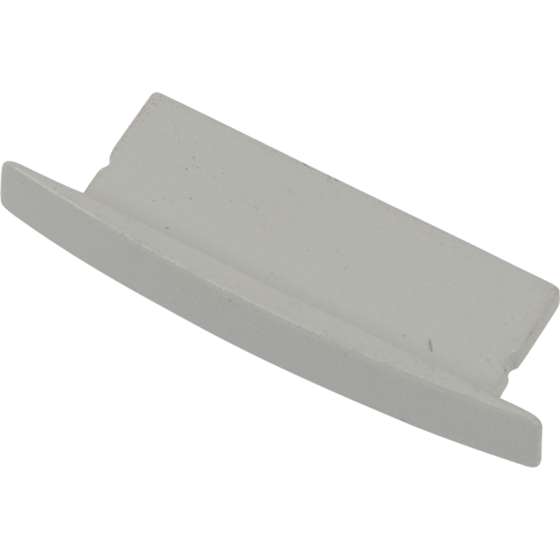 Ansell Lighting endestykke, uden hul, 9,7x30,6 mm, aluminium