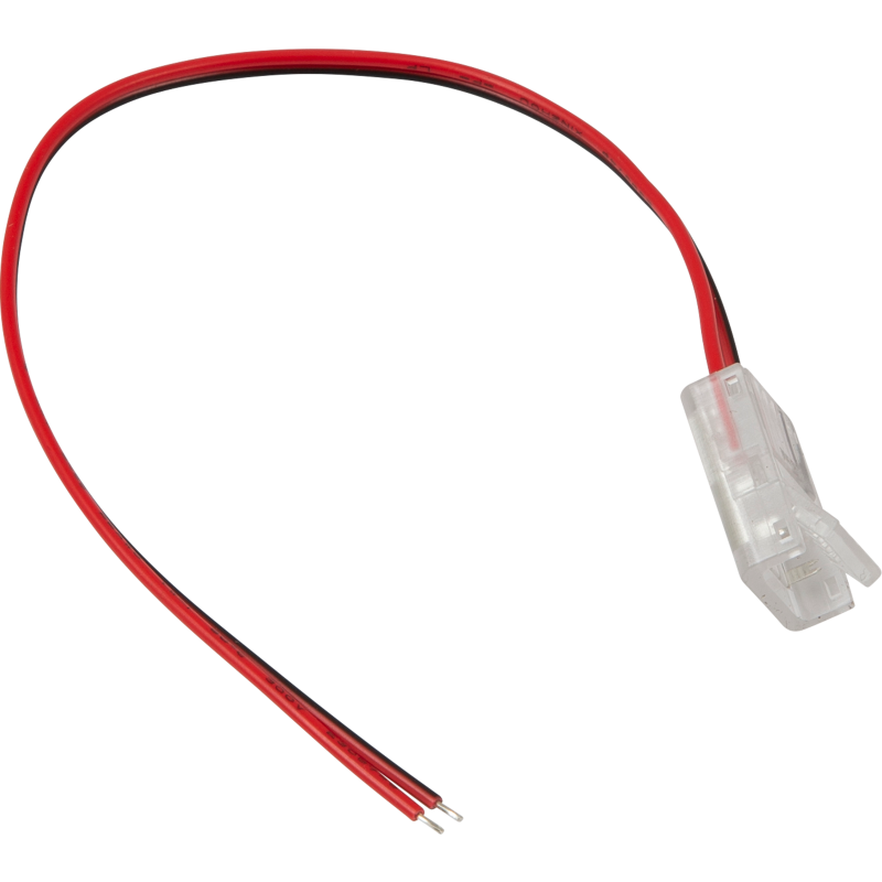 Ansell Lighting Single CCT tilslutningsstykke til LED strip, med kabel, 12 mm