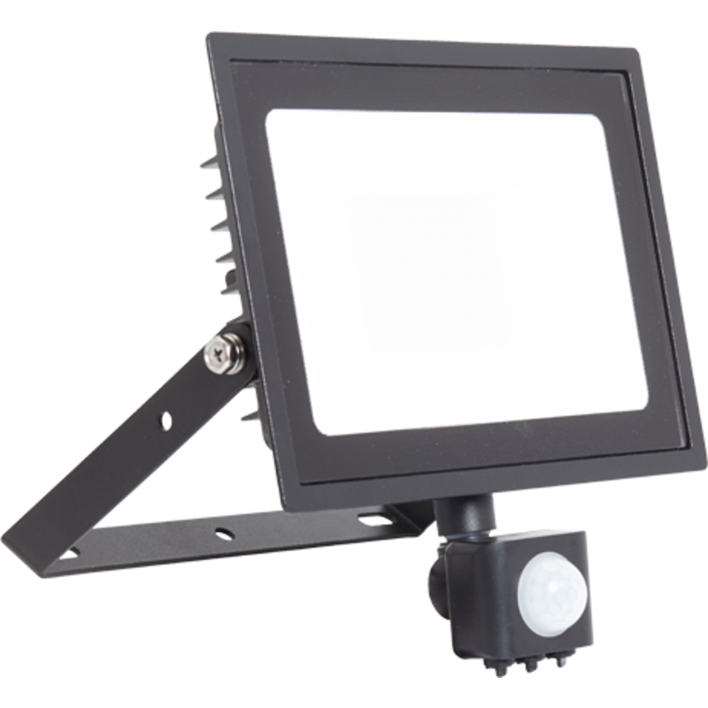 Ansell Lighting Eden projektør med sensor, 50W, 3000K