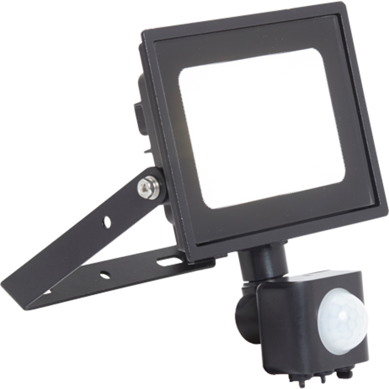 Ansell Lighting Eden projektør med sensor, 10W, 4000K
