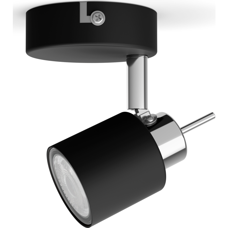 Philips myLiving Meranti takspotlight, svart