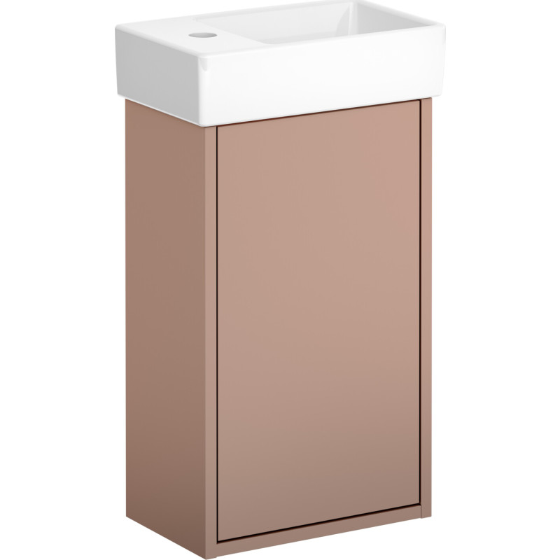 Gustavsberg Artic Small möbelpaket, 36x22 cm, rosa