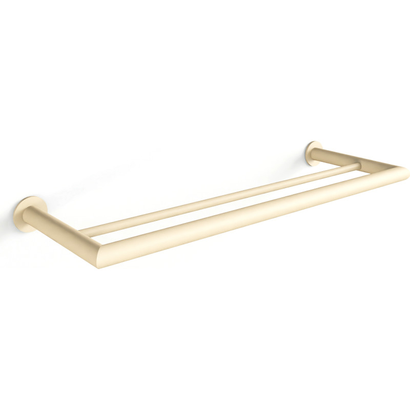 Metallbude Stenni handduksstång, 50 cm, beige
