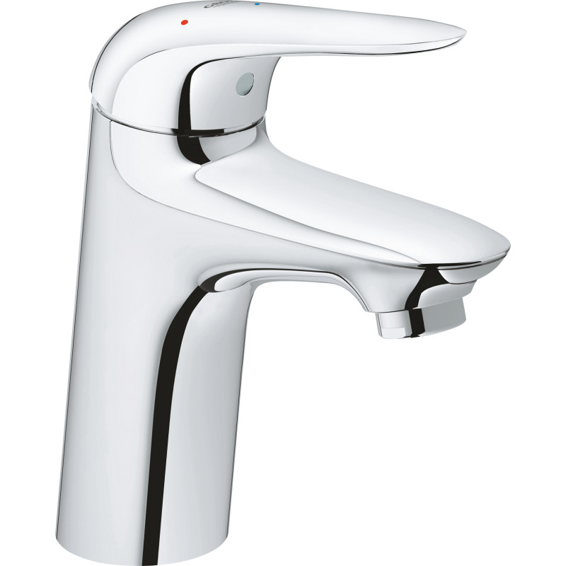 Grohe DIY Wave etgreb håndvask - Wave etgrbatteri t. håndvask, S-Size, ethulsmontage 23748001