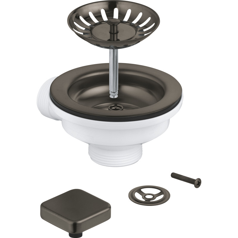 GROHE Bundventil børstet hard graphite