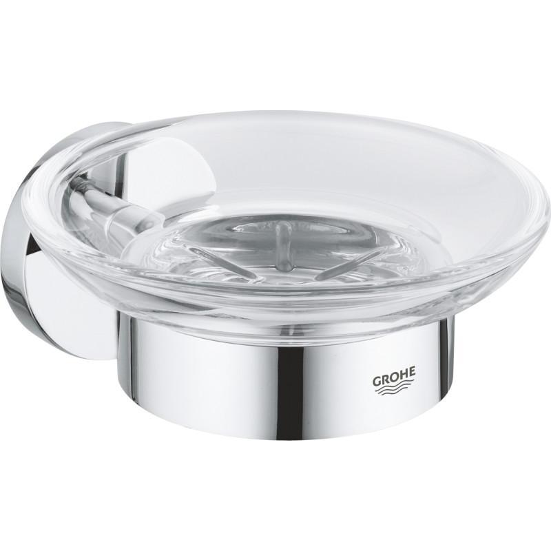 GROHE START såpeskål m/holder glass/metall ca