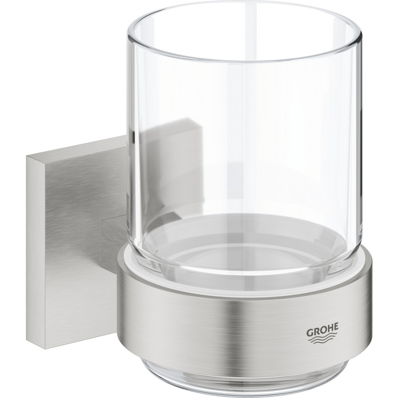 Grohe Start Cube tandborstmugg, stål
