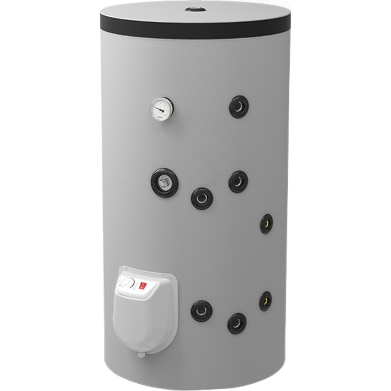 Combi varmtvandsbeholder, 150 L, fritstende, 1 spiral, 600 mm bredde, 1150 mm hjde, 690 mm dybde, 3 kW ydelse, energiklasse B