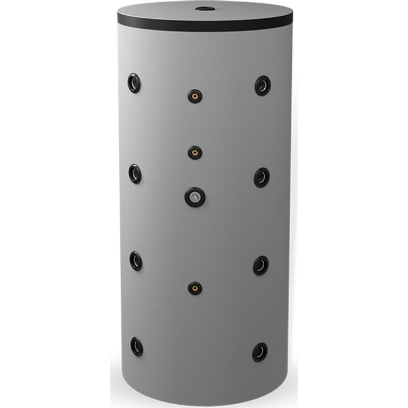 Eldom buffertank, isoleret, 491 liter