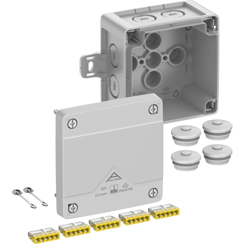 Forgreningsdse Abox Pro 025 AB-2,5, IP66/IP67/IP69 - Spelsberg