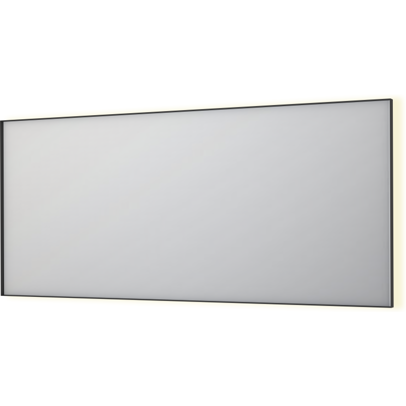 Sanibell Ink SP32 spegel med belysning, dimbar, 180x80 cm, matt svart