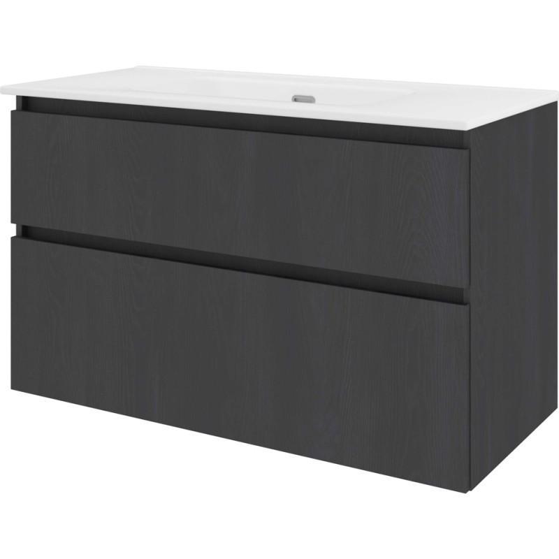 Sanibell Proline möbelpaket, 101x46 cm, svart ek