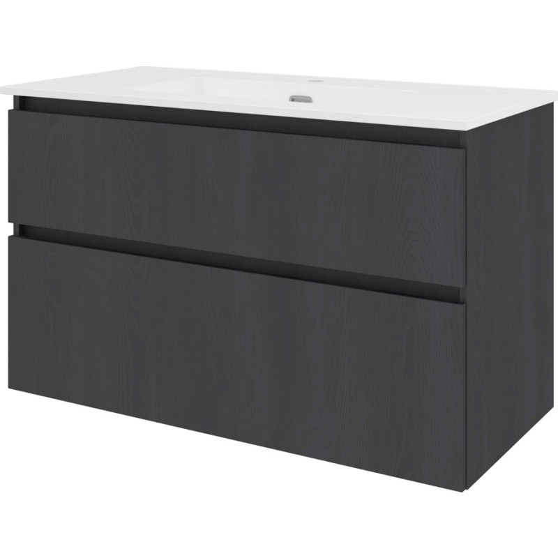 Sanibell Proline möbelpaket, 101x46 cm, svart ek
