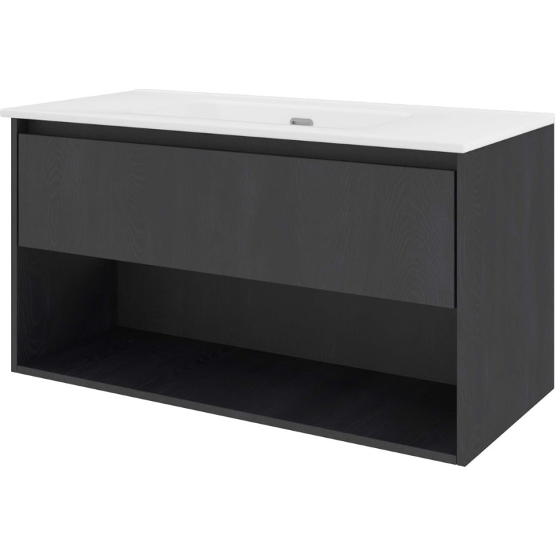 Sanibell Proline möbelpaket, 101x46 cm, svart ek
