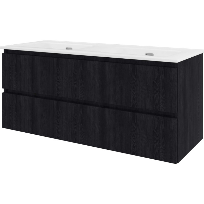 Sanibell Proline möbelpaket, 121x46 cm, träkol ek