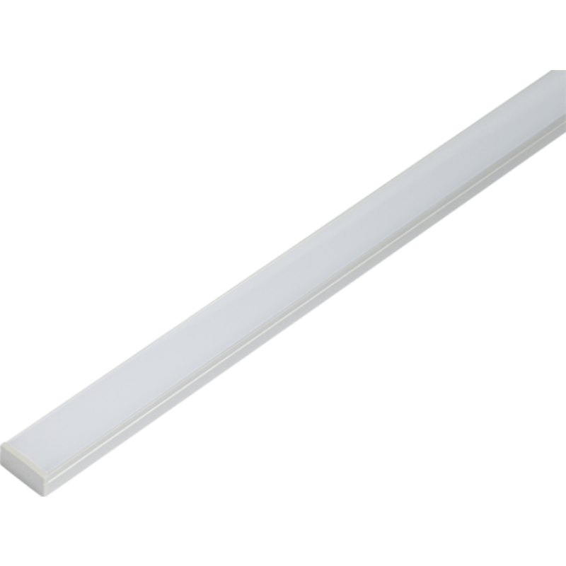 Ansell Lighting LED skinne, påbyg, 8x17,1 mm, 2 meter, aluminium