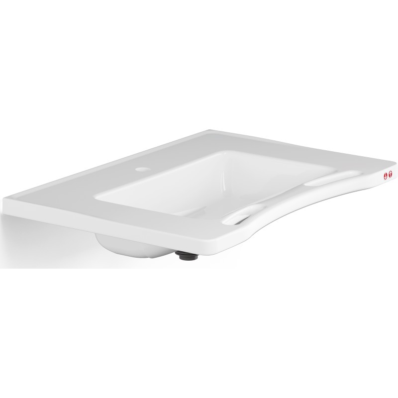 Pressalit Care Matrix Medium tvättställ, 78x54,5 cm, vit