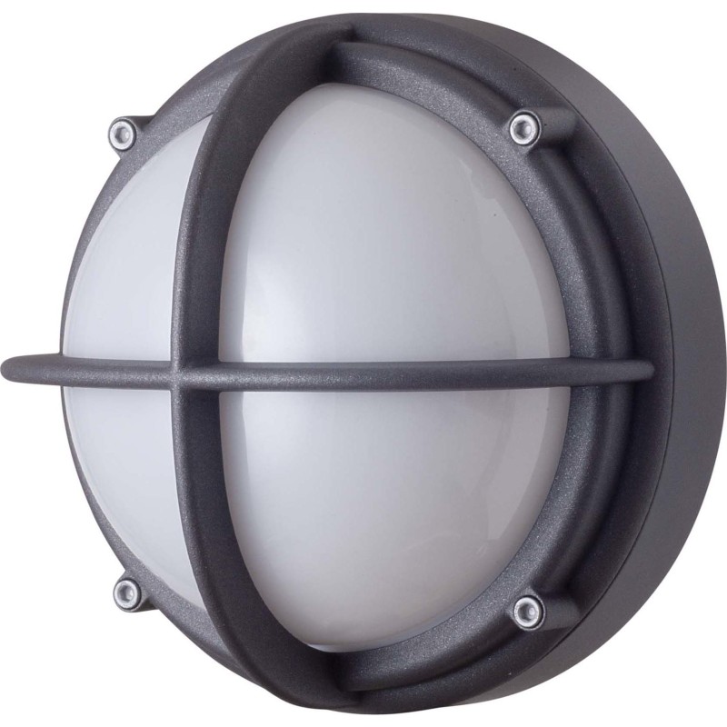 LK Skotlampe LED 6,5w 4000K, (530 lumen), uafskærmet opal, grafitgrå