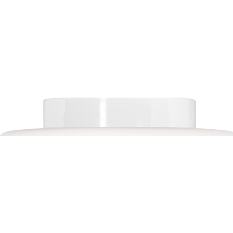 Ifö Electric Solenne loft-/væglampe, hvid, Ø32 cm
