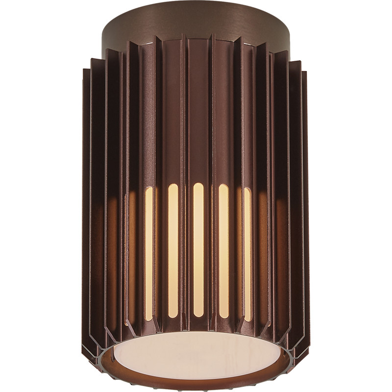 Nordlux Aludra taklampa utomhus, brun