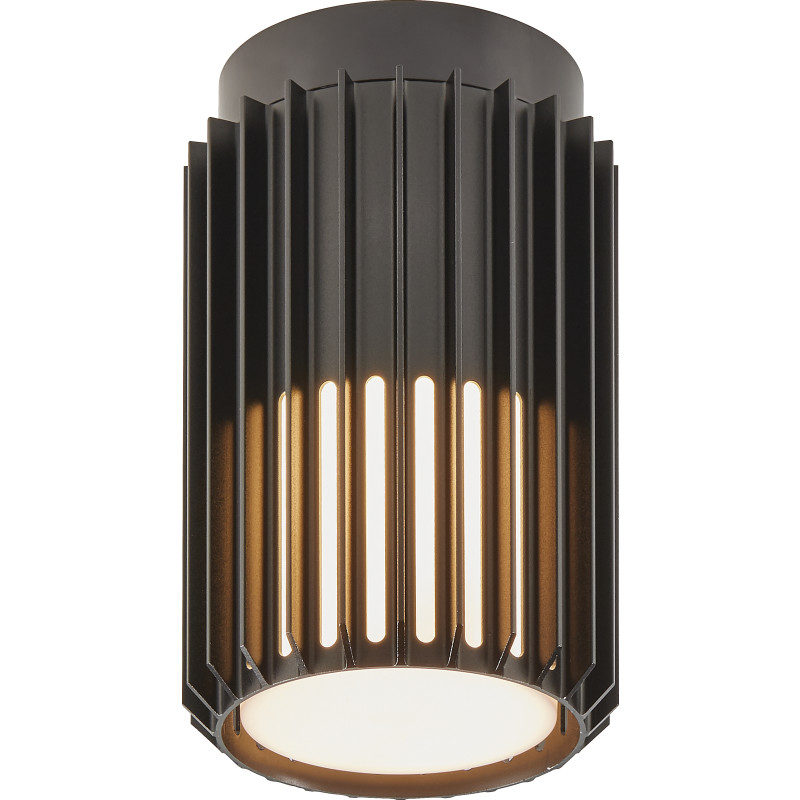 Nordlux Aludra udendørs loftlampe, sort