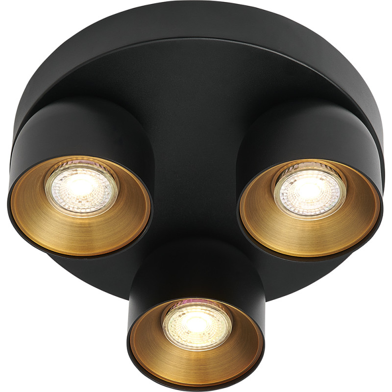 Nordlux Pitcher takspotlight, svart