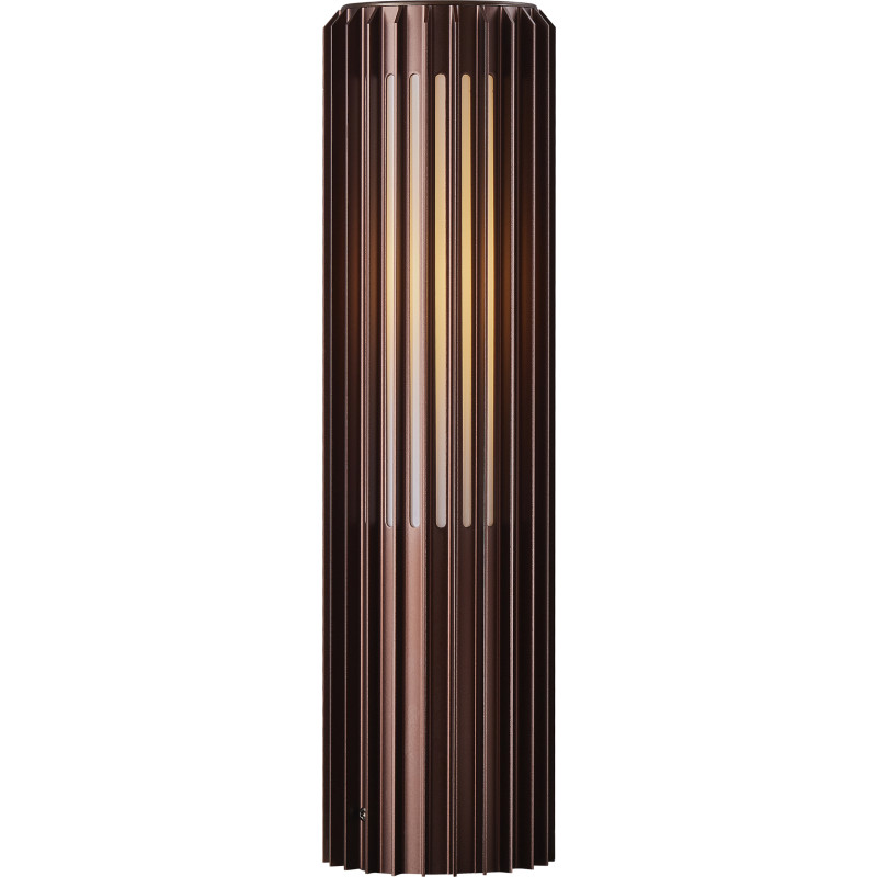 Nordlux Aludra tr&auml;dg&aring;rdslampa, brun, 45 cm