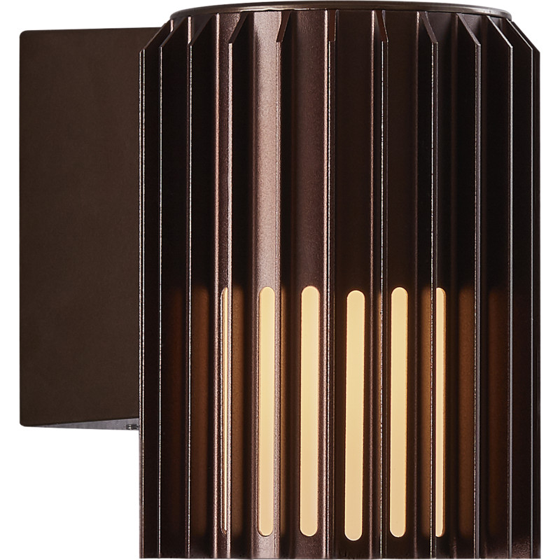 Nordlux Aludra v&auml;gglampa utomhus, brun