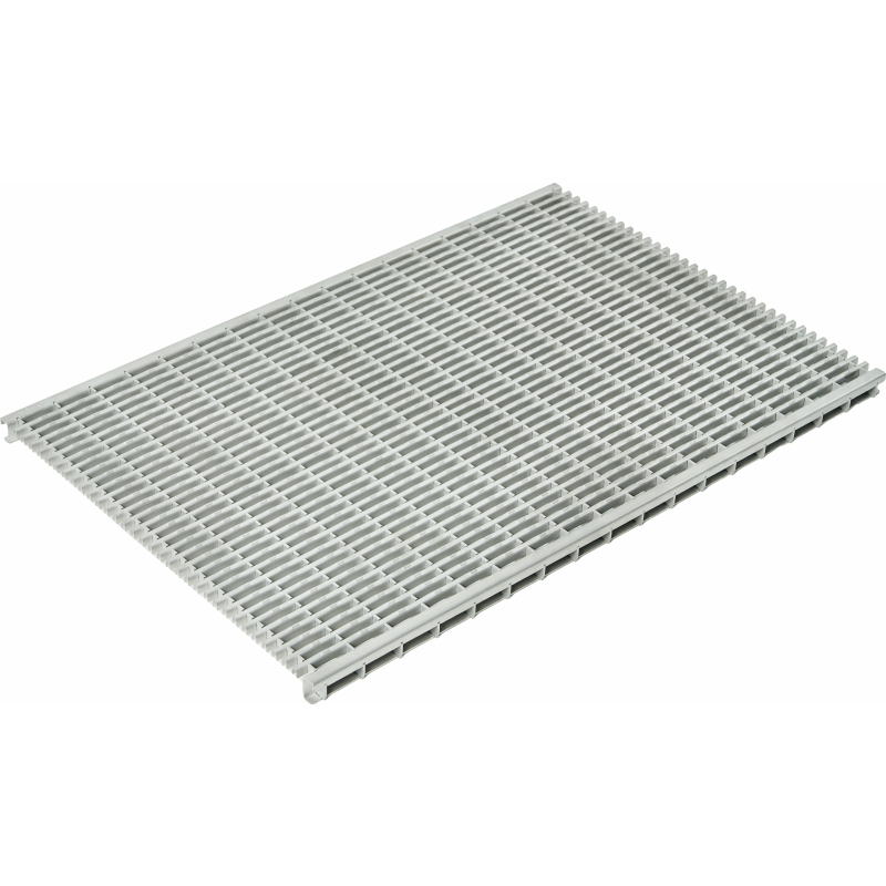 Aco Vario 2.0 skrapgaller, 75x50 cm, rostfritt stål