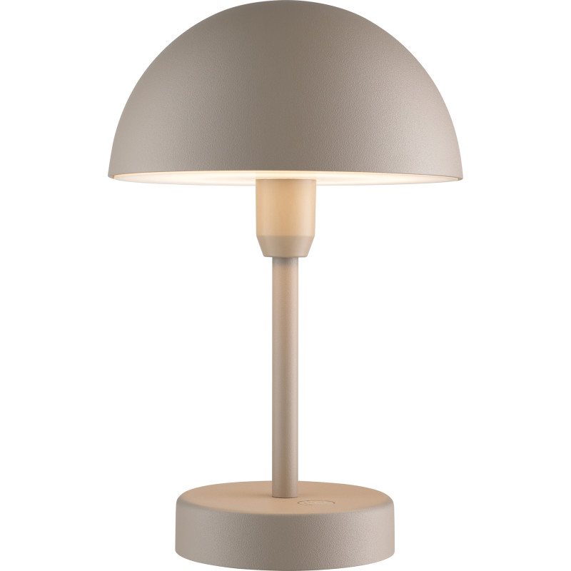 Nordlux Ellen uppladdningsbar bordslampa, beige