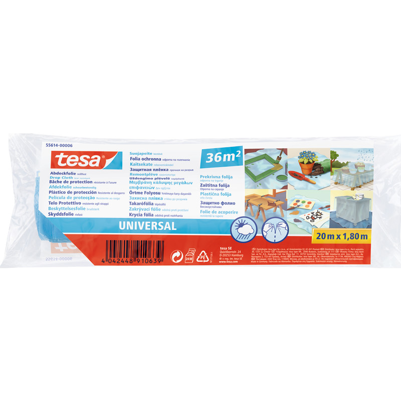 tesa 55614-00006-01 Afdækningsfolie tesa® (L x B) 20 m x 1800 mm 1 stk