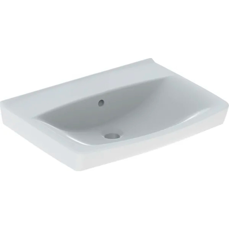 Ifö Spira håndvask lige 570 x 435 mm. 15020 montering bolte eller bæringer, uden hanehul med overløb