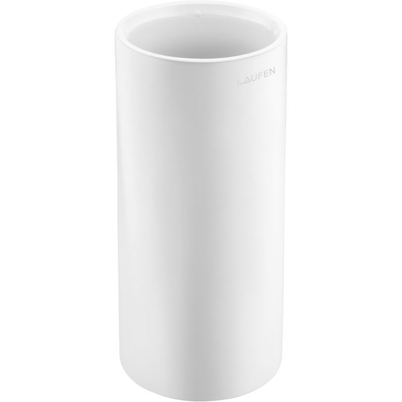 Laufen Nixie tandborstmugg, matt vit