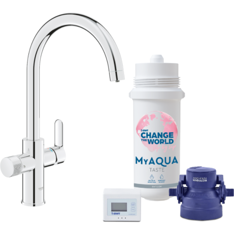 Grohe Pure Home køkkenarmatur, filtreret vand, krom