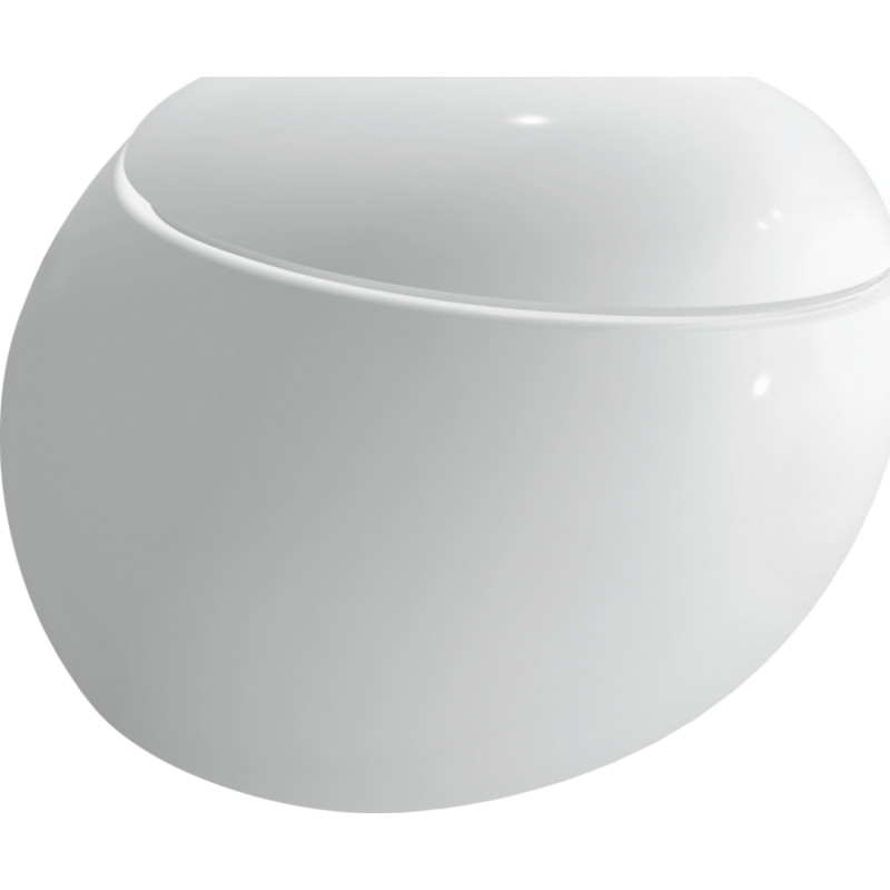 Laufen Alessi hængeskål 58,5 cm design skål, rimless, easyfit husk sæde 615510000