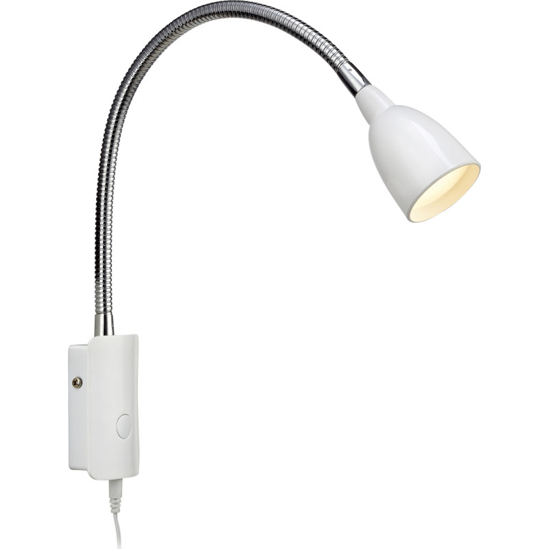 Tulip LED Væglampe Hvid - Markslöjd - Stue - Moderne - Metal - Med én lyskilde