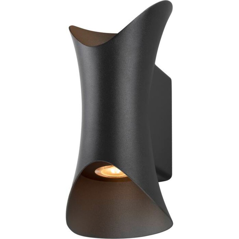 Modela Væglampe Up/Down Black - SLV - Aluminium