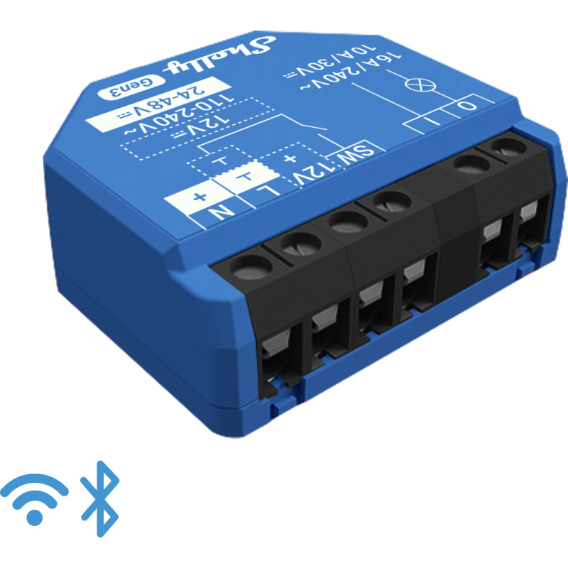 Shelly Gen3 kontaktsæt, wifi
