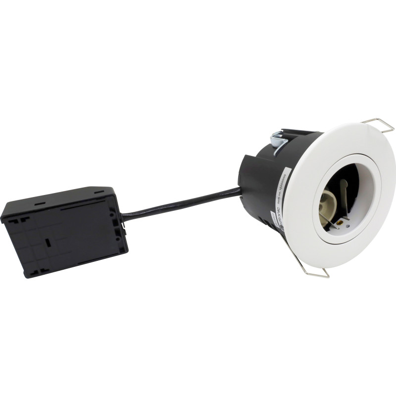 Nordtronic Uni Install downlight, matt vit