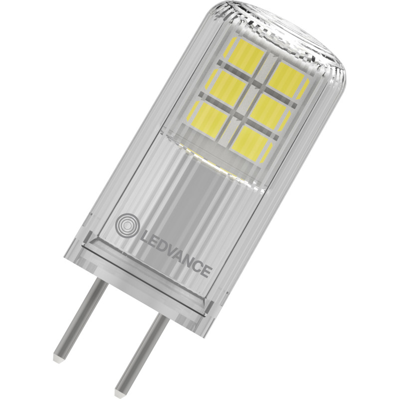 LEDVANCE Value Class PIN - LED-lyspære - form: majs - klar finish - GY6.35 - 2.2 W (tilsvarende 28 W) - klasse E - varmt hvidt lys - 2700 K