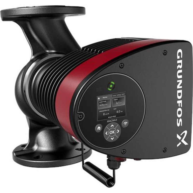 Grundfos Magna3 40-150 cirkulationspump, 250 mm, värme