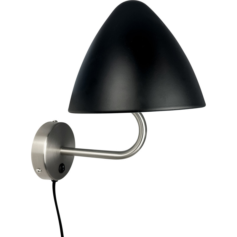 Dyberg Larsen Oulu v&auml;gglampa, borstat st&aring;l