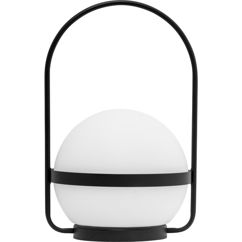 Summer Solar Portable Bordlampe H36 Dim. Black/White - DybergLarsen Dyberg Larsen - Terrasse - Moderne - Plastik - Med skærm