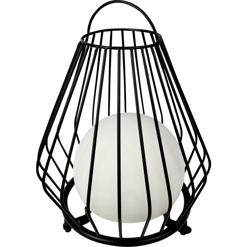 Dyberg Larsen Evesham solcellslykta, svart, 22 cm