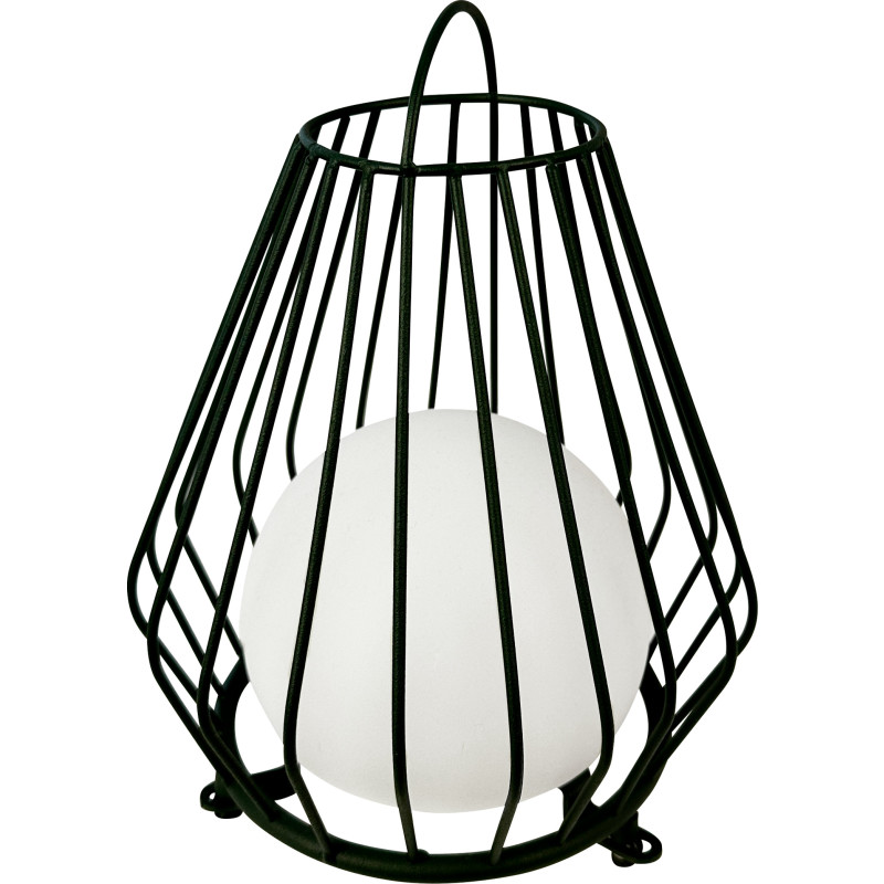 Dyberg Larsen Evesham solcellslykta, gr&ouml;n, 22 cm