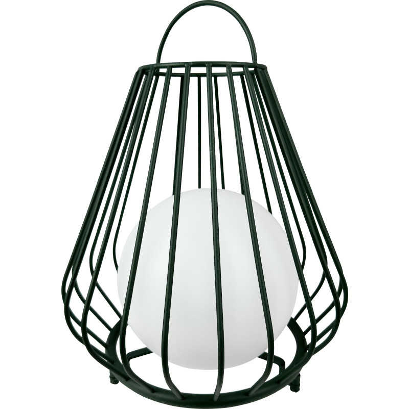 Dyberg Larsen Evesham solcellslykta, gr&ouml;n, 38 cm