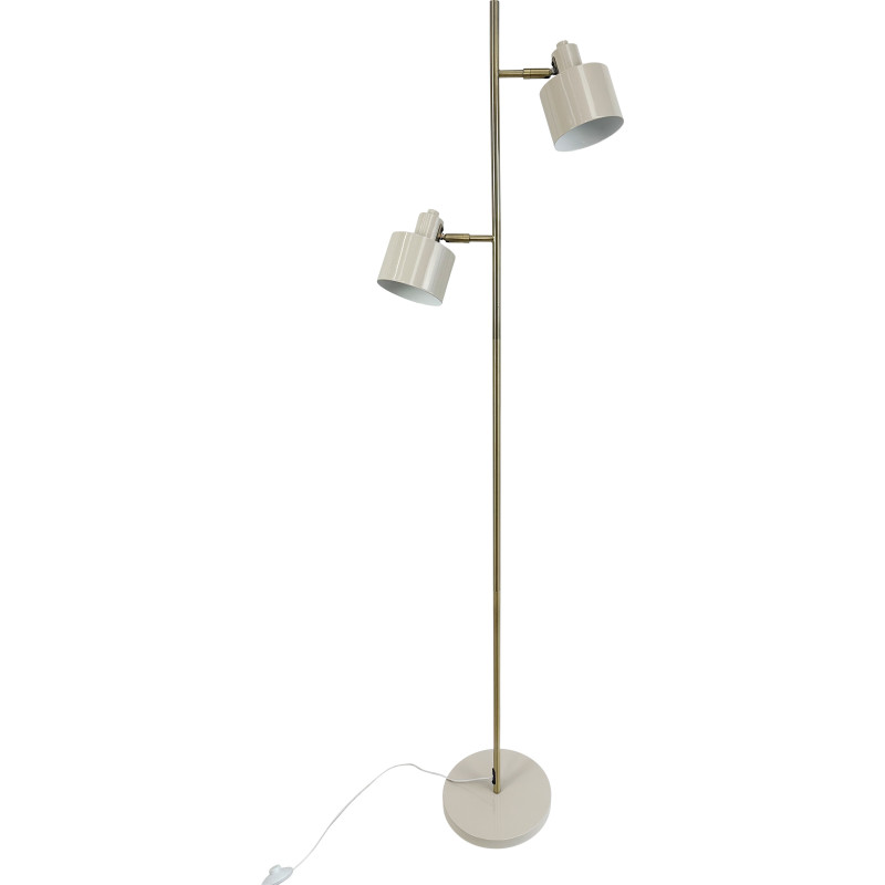 Dyberg Larsen Ocean gulvlampe, beige Dyberg Larsen Ocean gulvlampe, beige
