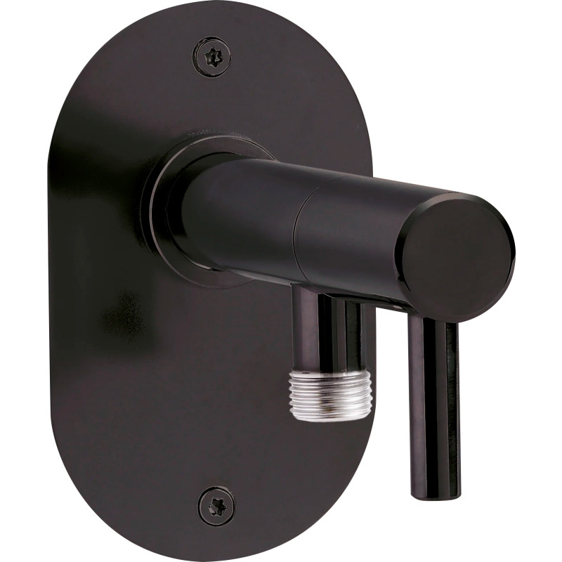 Frostline Duo Wall utomhuskran, till 30-55 cm vägg, svart