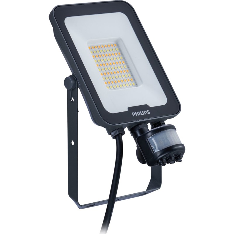 Philips Ledinaire Projektør Lille med sensor All-in BVP167 3600lm/830-840-865 30W IP65 Symmetrisk
